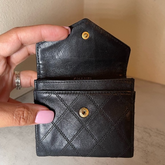 Chanel Quilted Leather Card Case - Picture 2 of 12